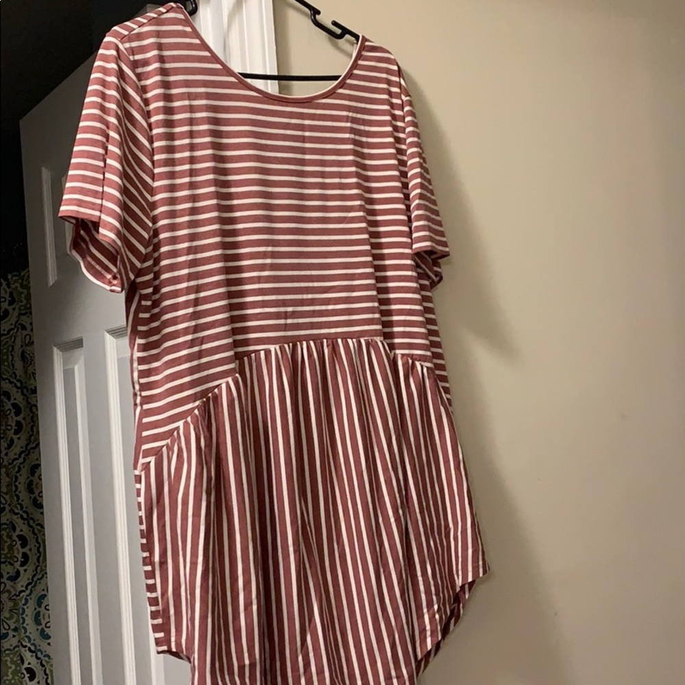 Striped tunic